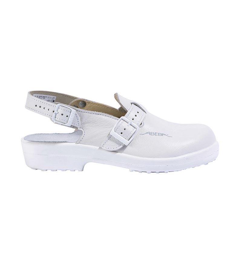 SB: ABEBA SB bezpečnostná obuv Rhodos + biela