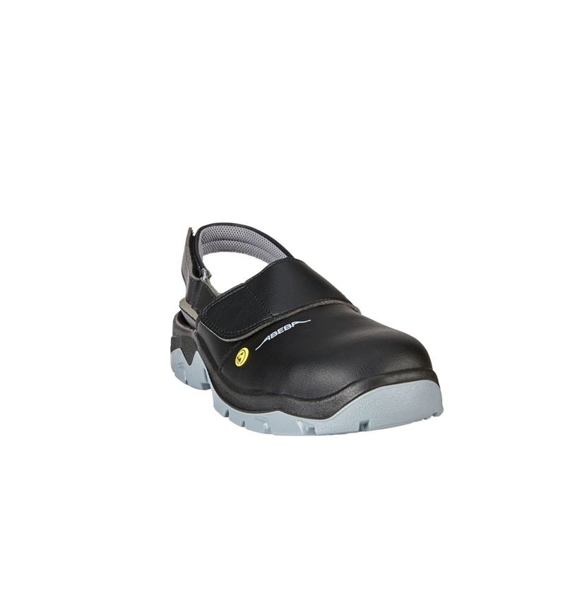 Gastro / Kuchárska obuv: ABEBA SB bezpečnostná obuv Samos + čierna 1