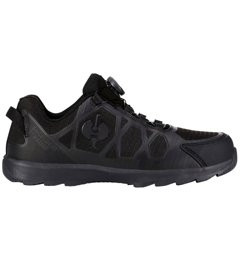 Gastro / Kuchárska obuv: S1 bezpečnostné poltopánky e.s. Baham II low + čierna 3