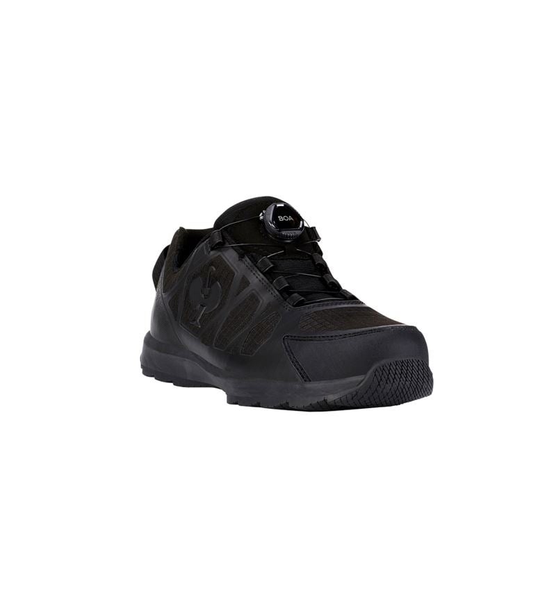 Gastro / Kuchárska obuv: S1 bezpečnostné poltopánky e.s. Baham II low + čierna 4