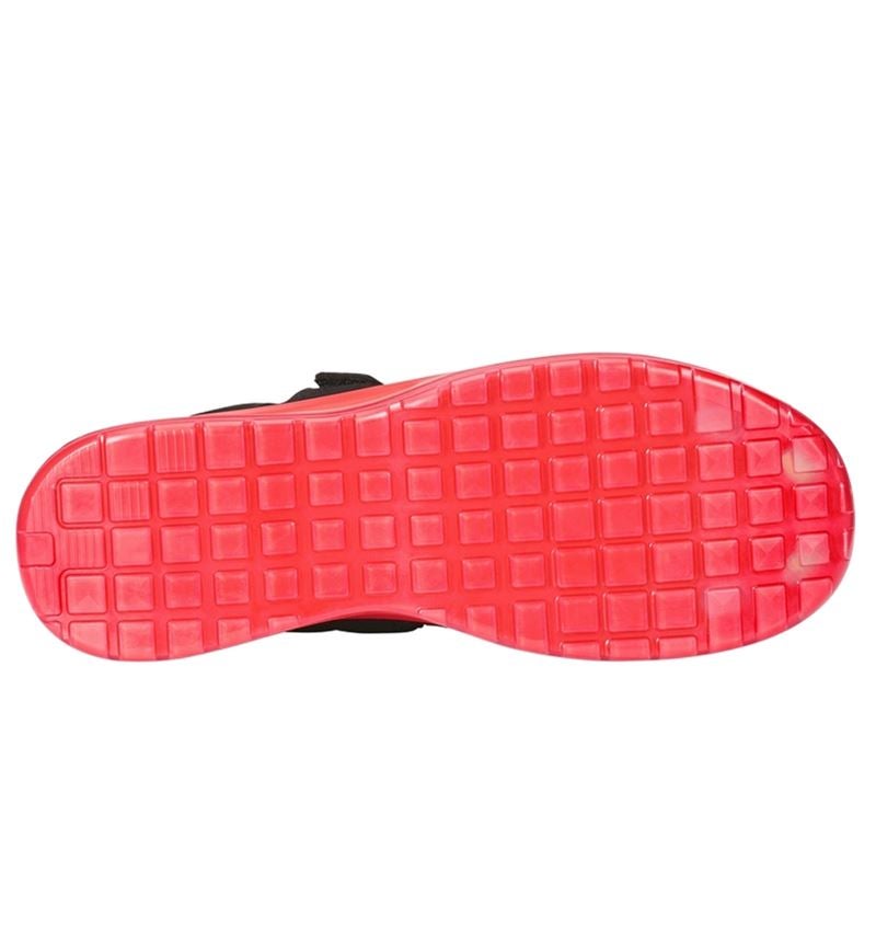 S1P: S1P bezpečnostné sandále e.s. Banco + čierna/solárna červená 3