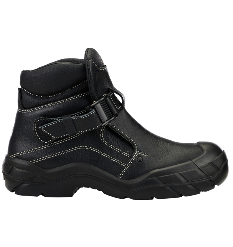 S3: zváračská bezpečnostná obuv e.s. Pleione + čierna 2