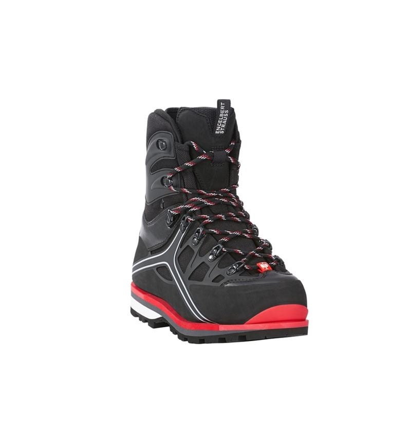 S3: e.s. S3 Vysoká bezpečnostná obuv Polyxo high + čierna/červená 3