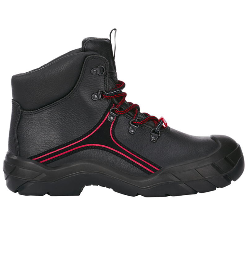 Strechári / Tesári / Pokrývač obuv: e.s. S3 bezpečnostná obuv Matar + čierna/červená 1