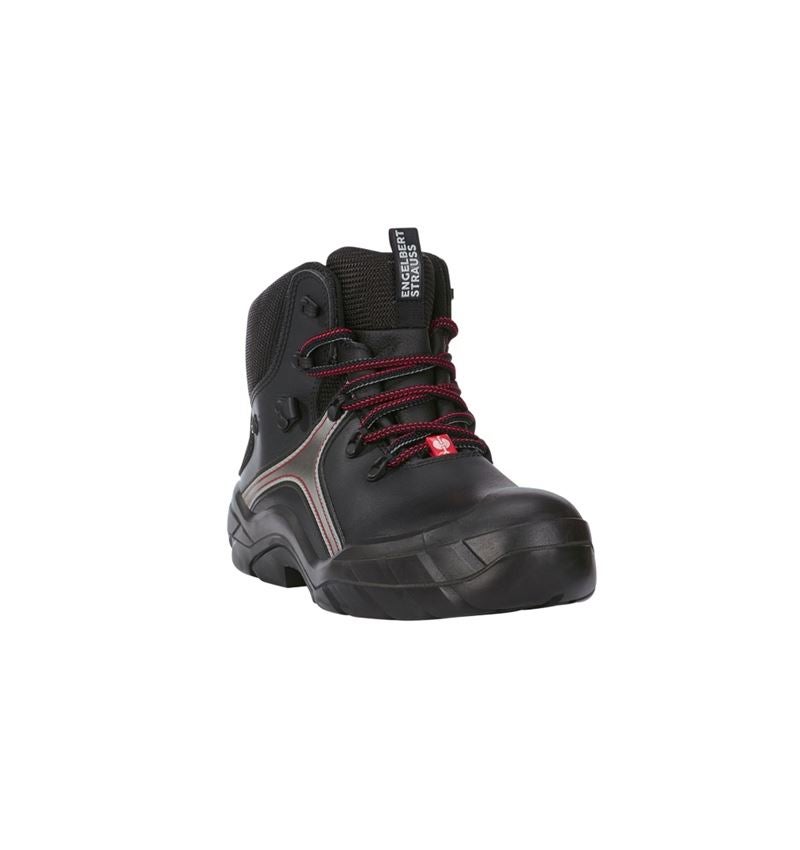 S3: e.s. S3 bezpečnostná obuv Avior + čierna/červená 3