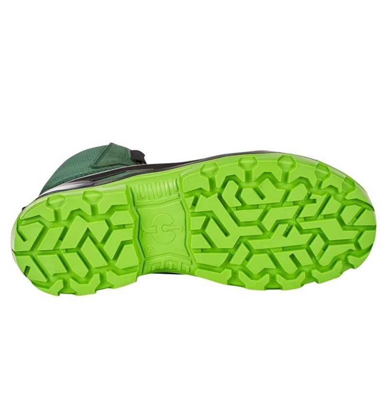S3: e.s. S3 bezpečnostná obuv Kastra II mid + zelená/morská zelená 4