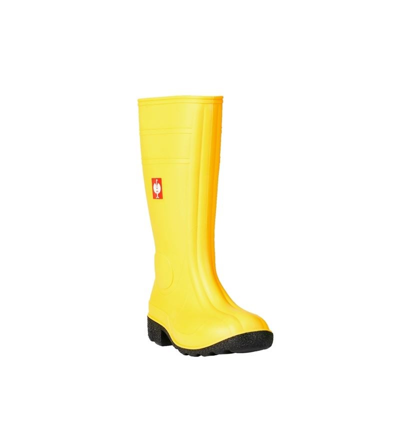 S5: S5 vysoká bezpečnostná obuv + žltá 2