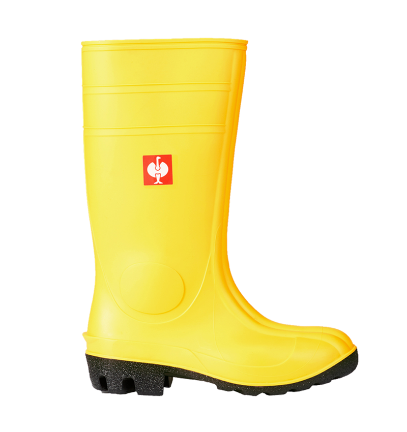 S5: S5 vysoká bezpečnostná obuv + žltá 1