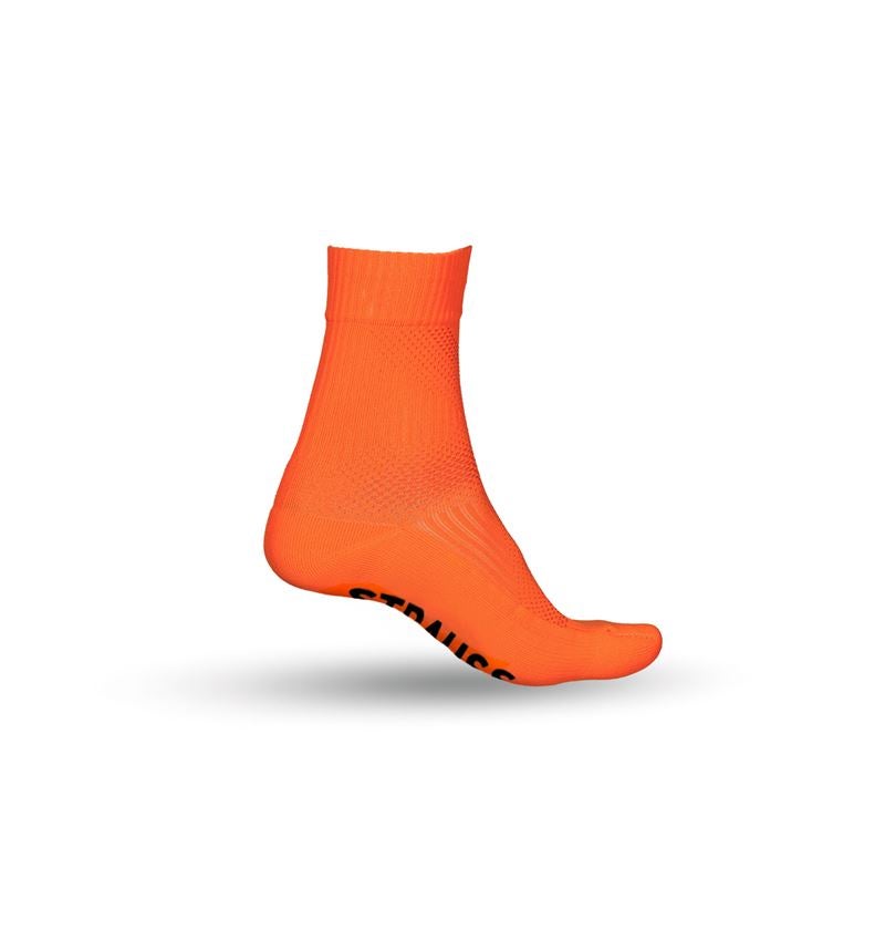 Ponožky | Pančuchy: e.s. Univerzálne ponožky Function light/high + výstražná oranžová/tmavomodrá