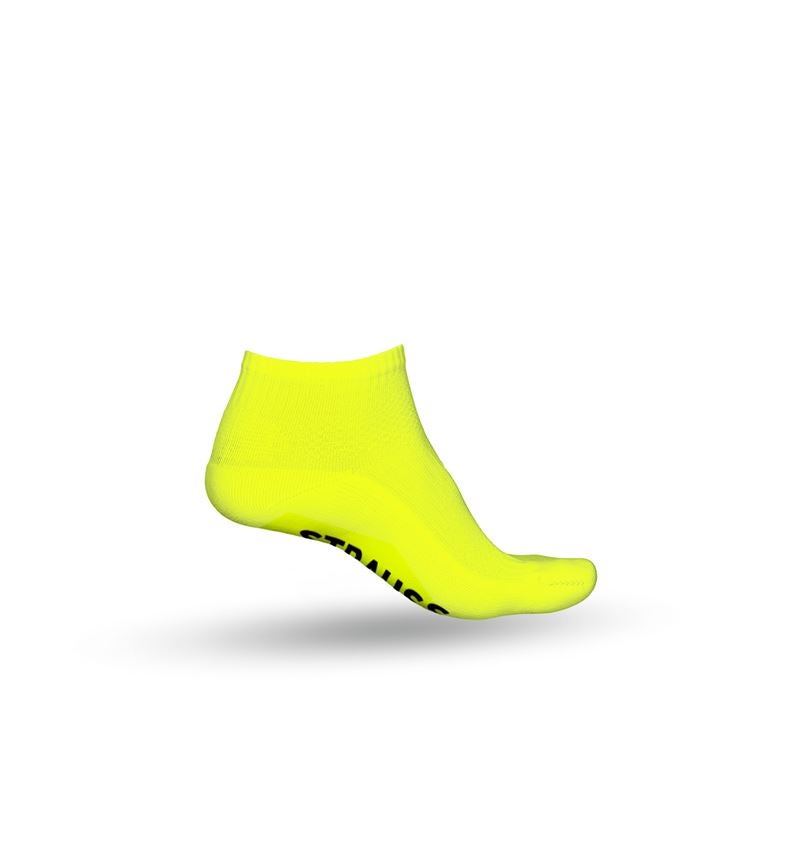 Ponožky | Pančuchy: e.s. Univerzálne ponožky Function light/low + výstražná žltá/antracitová