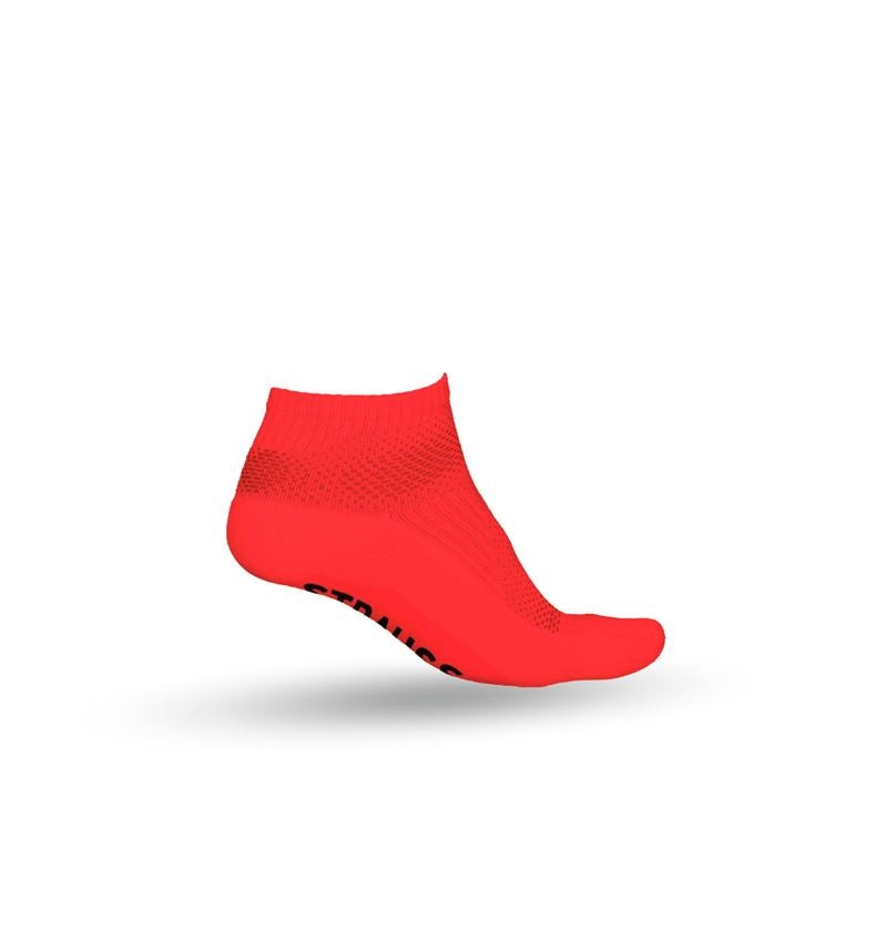 Odevy: e.s. Univerzálne ponožky Function light/low + výstražná červená/čierna