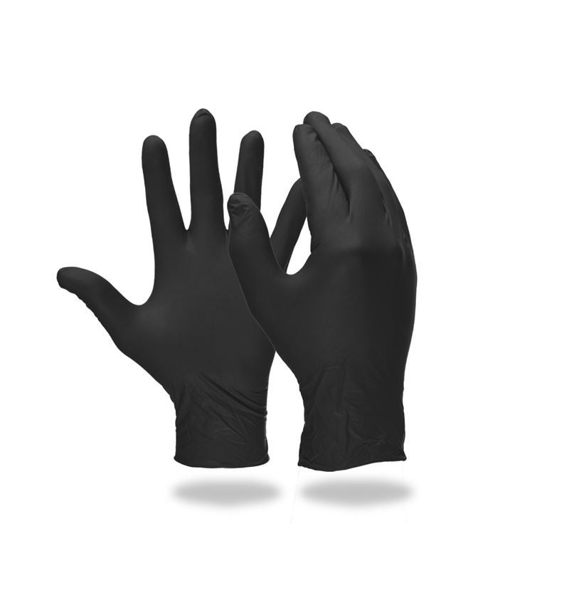 S povrchovou úpravou: Jednorazové latexové vyšetrovacie rukav.,bez púdru + čierna