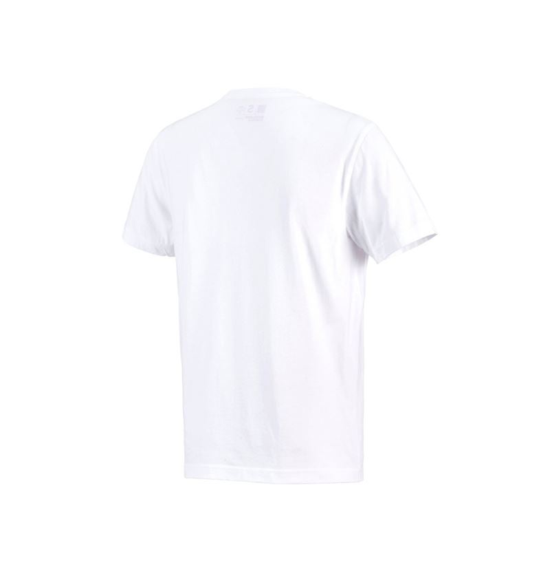 Tričká, pulóvre a košele: Tričko e.s. cotton + biela 2