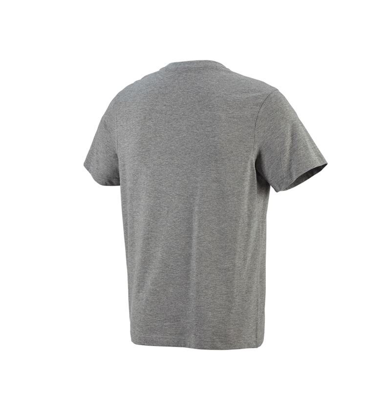 Tričká, pulóvre a košele: Tričko e.s. cotton + sivá melírovaná 2