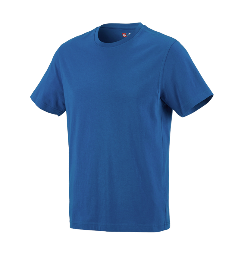 Tričká, pulóvre a košele: Tričko e.s. cotton + enciánová modrá 2