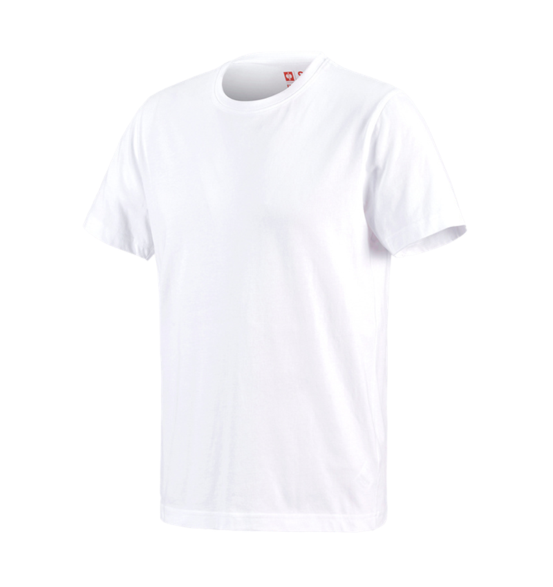 Tričká, pulóvre a košele: Tričko e.s. cotton + biela 1