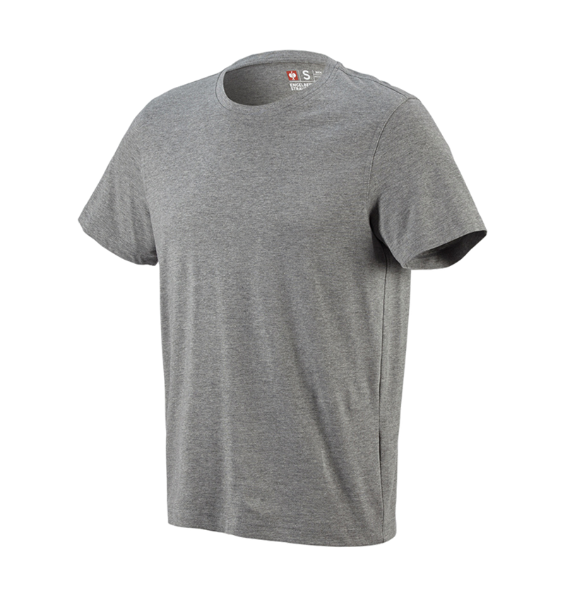 Tričká, pulóvre a košele: Tričko e.s. cotton + sivá melírovaná 1