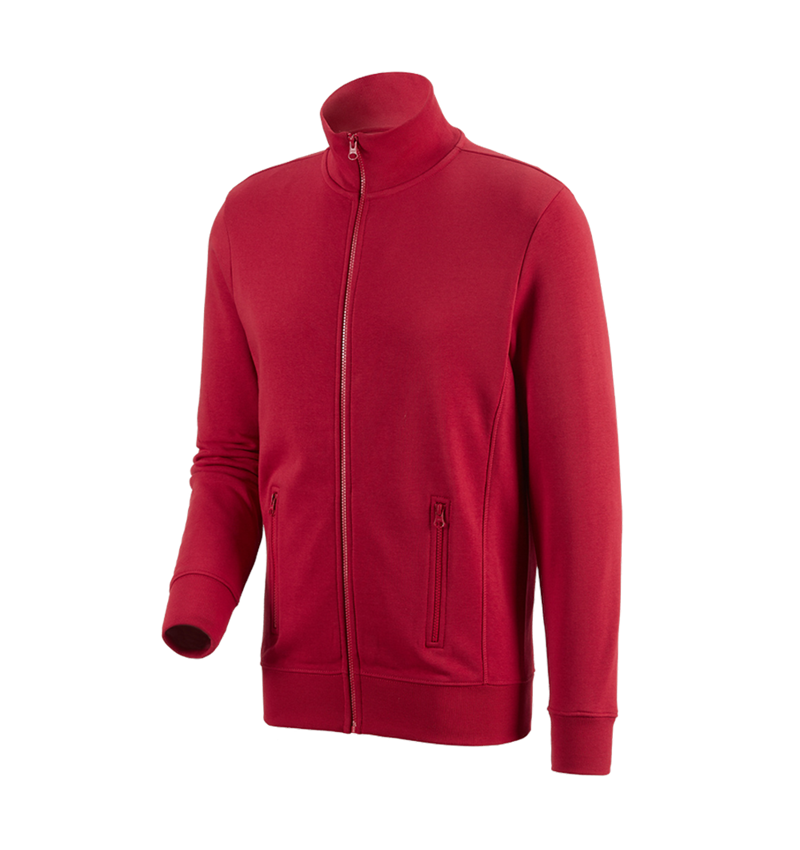 Tričká, pulóvre a košele: Mikina e.s. poly cotton + červená 2