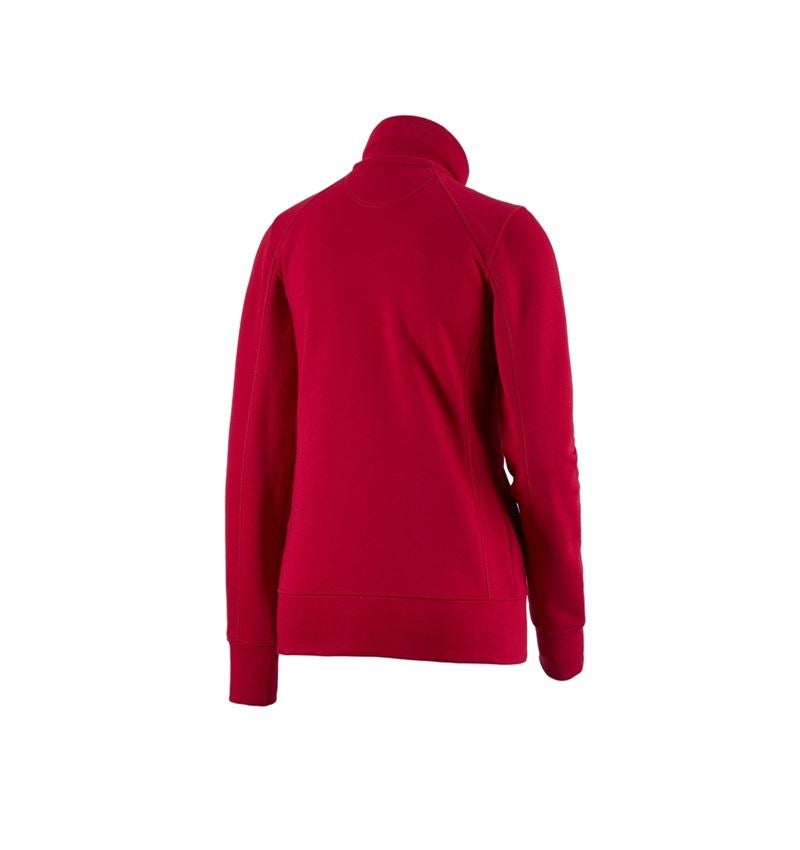 Tričká, pulóvre a košele: Mikina e.s. poly cotton, dámska + ohnivá červená 2