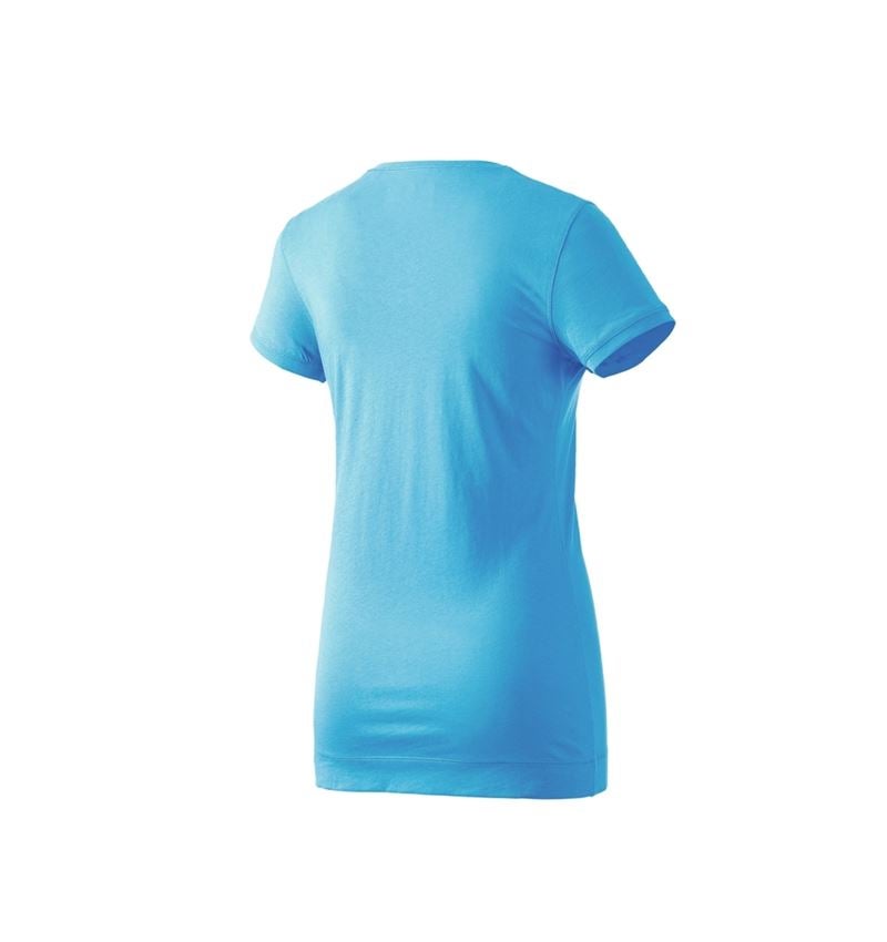 Tričká, pulóvre a košele: Dlhé tričko e.s. cotton, dámske + tyrkysová 2