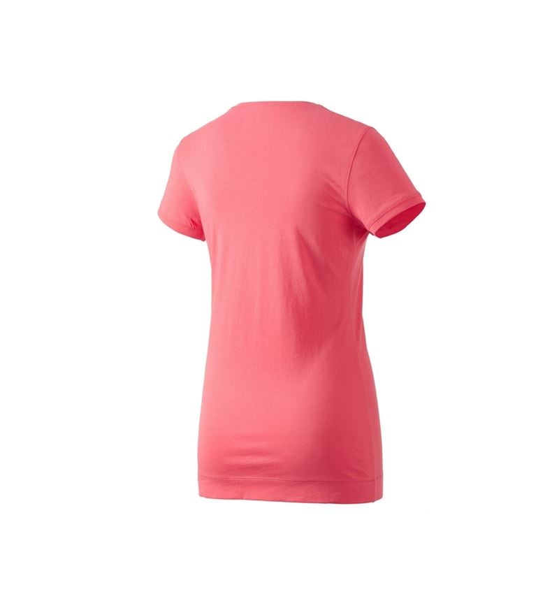 Tričká, pulóvre a košele: Dlhé tričko e.s. cotton, dámske + koralová 2