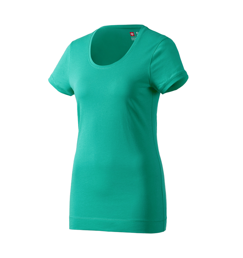Tričká, pulóvre a košele: Dlhé tričko e.s. cotton, dámske + lagúnová 1