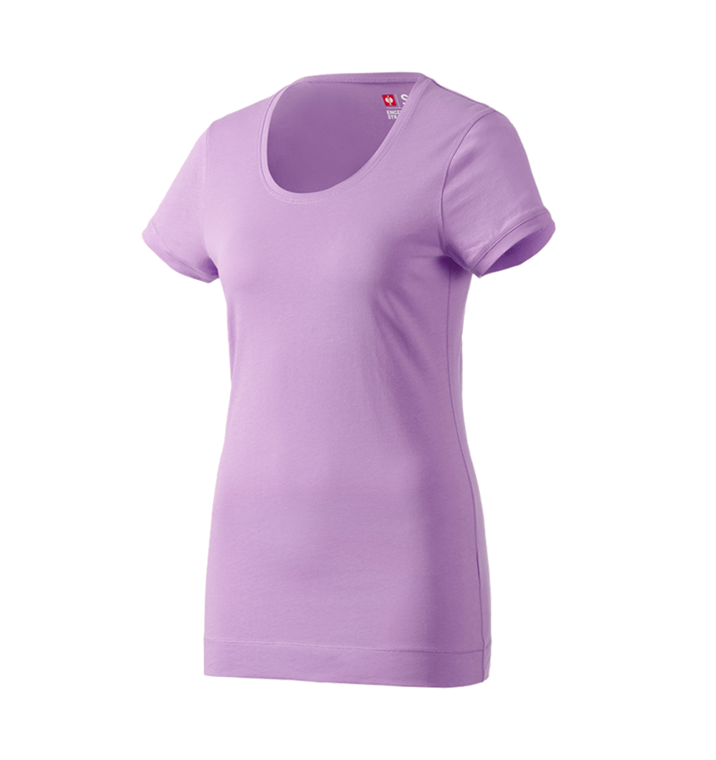 Tričká, pulóvre a košele: Dlhé tričko e.s. cotton, dámske + levanduľová 1