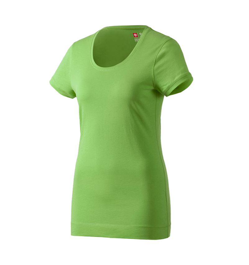 Tričká, pulóvre a košele: Dlhé tričko e.s. cotton, dámske + morská zelená 1