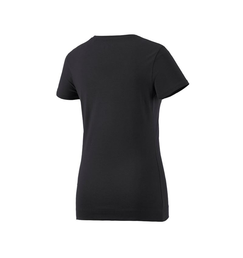 Tričká, pulóvre a košele: Tričko e.s. cotton stretch, dámske + čierna 3