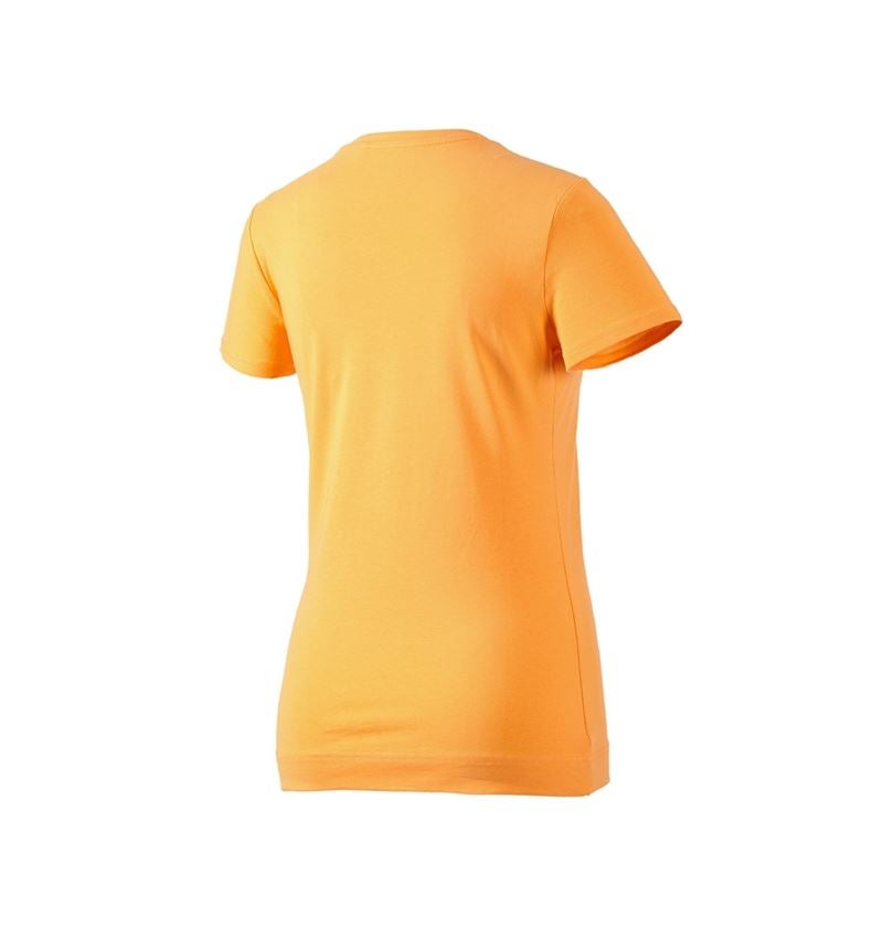 Tričká, pulóvre a košele: Tričko e.s. cotton stretch, dámske + svetlooranžová 3