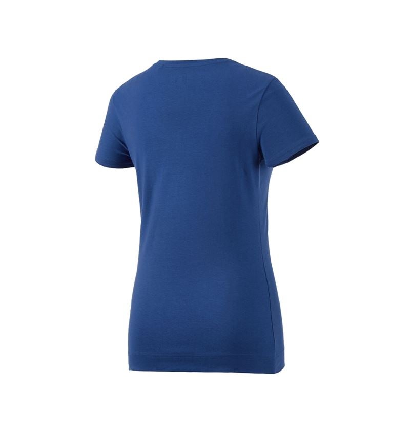 Tričká, pulóvre a košele: Tričko e.s. cotton stretch, dámske + alkalická modrá 4
