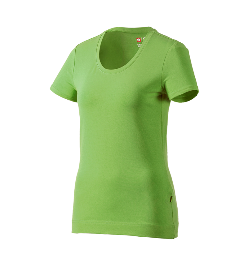 Tričká, pulóvre a košele: Tričko e.s. cotton stretch, dámske + morská zelená 2