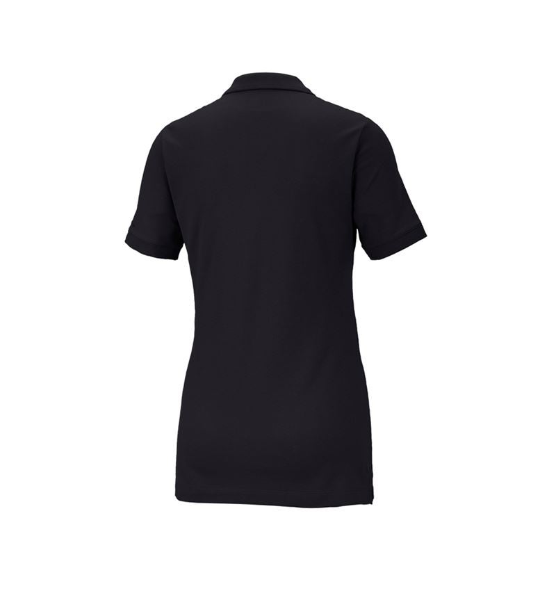 Tričká, pulóvre a košele: Piqué tričko e.s. cotton stretch, dámske + čierna 3
