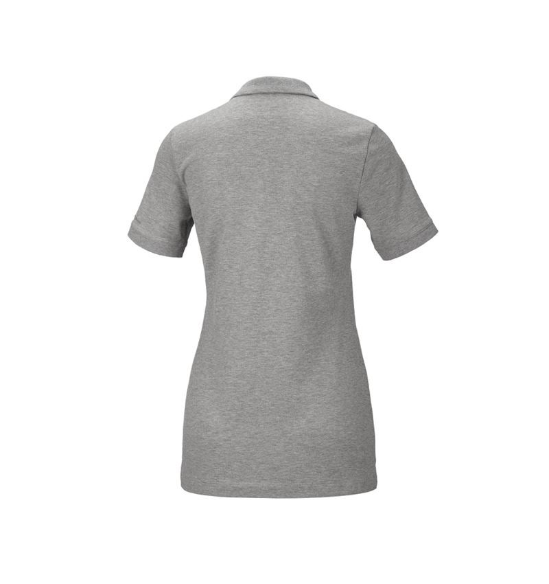Tričká, pulóvre a košele: Piqué tričko e.s. cotton stretch, dámske + sivá melírovaná 3