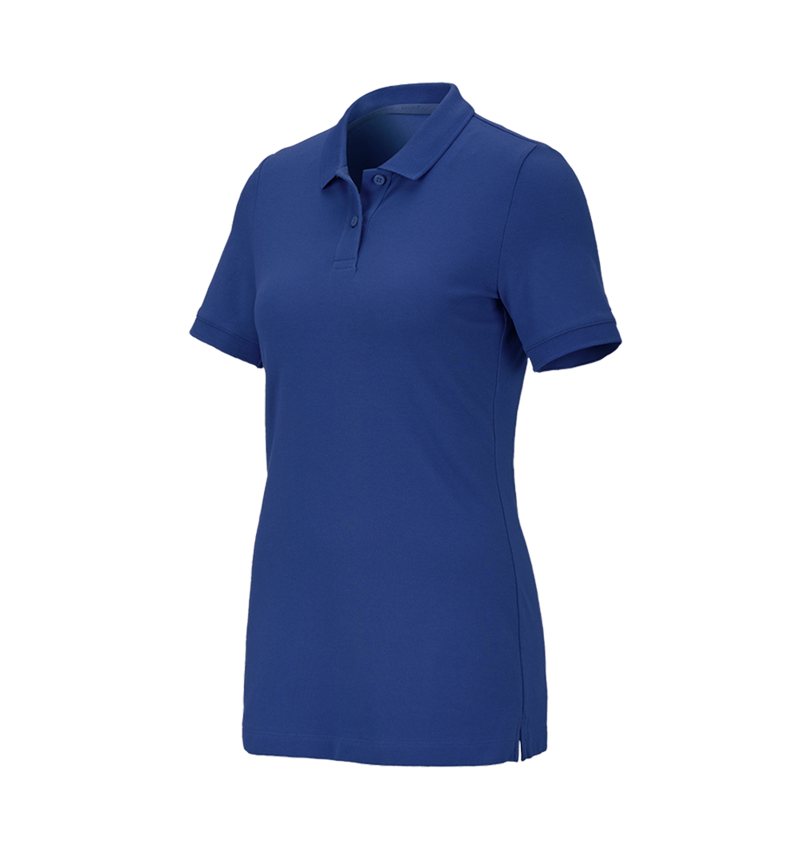 Tričká, pulóvre a košele: Piqué tričko e.s. cotton stretch, dámske + nevadzovo modrá 2