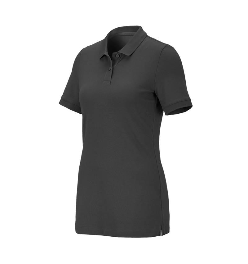 Tričká, pulóvre a košele: Piqué tričko e.s. cotton stretch, dámske + antracitová 2