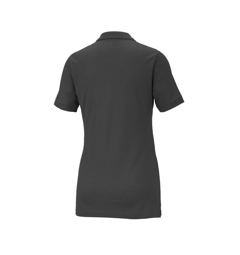 Tričká, pulóvre a košele: Piqué tričko e.s. cotton stretch, dámske + antracitová 3