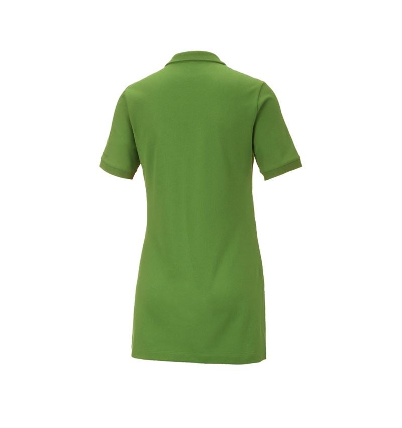 Témy: Piqué tričko e.s. cotton stretch,dámske, long fit + morská zelená 3