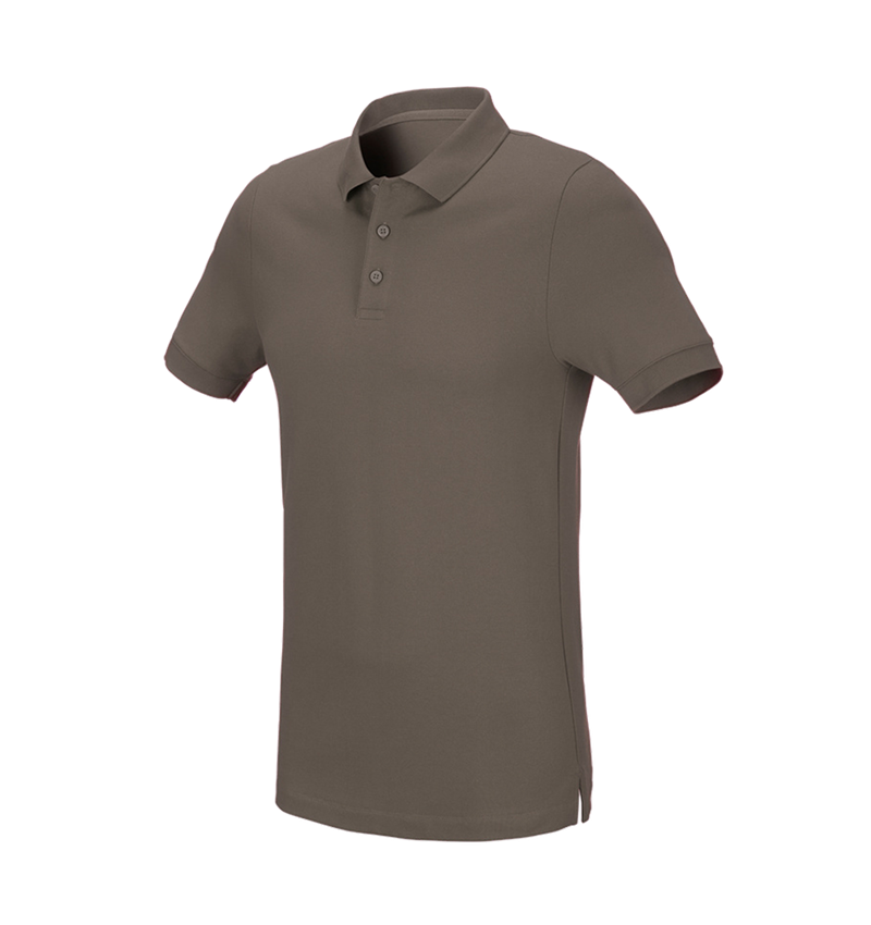 Tričká, pulóvre a košele: Piqué tričko e.s. cotton stretch, slim fit + kamenná 2