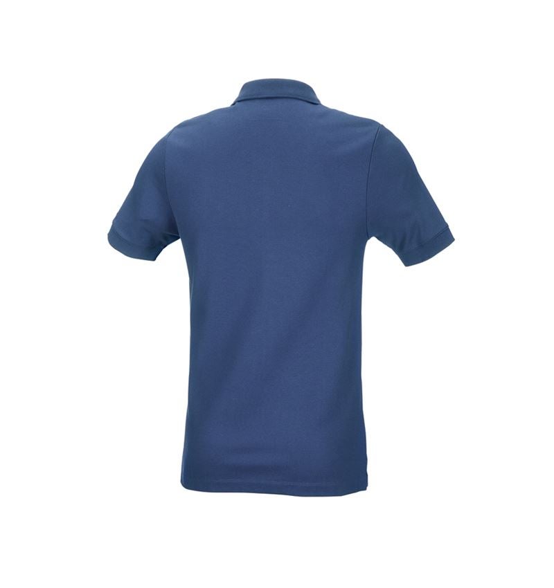 Témy: Piqué tričko e.s. cotton stretch, slim fit + kobaltová 3