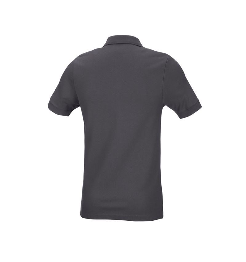 Tričká, pulóvre a košele: Piqué tričko e.s. cotton stretch, slim fit + antracitová 3