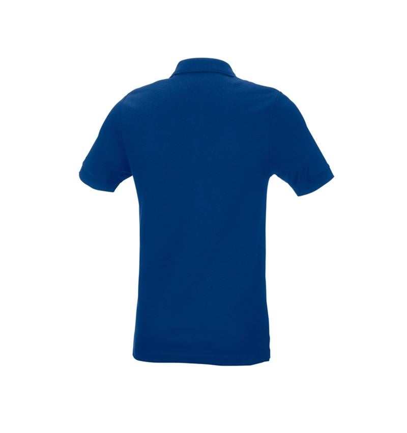 Inštalatér: Piqué tričko e.s. cotton stretch, slim fit + nevadzovo modrá 3