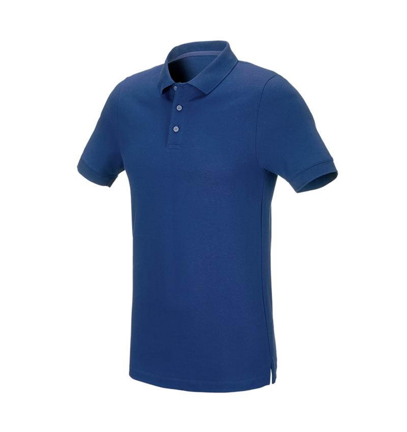Témy: Piqué tričko e.s. cotton stretch, slim fit + alkalická modrá 2