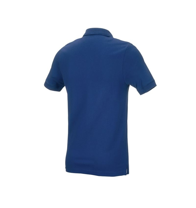 Tričká, pulóvre a košele: Piqué tričko e.s. cotton stretch, slim fit + alkalická modrá 3