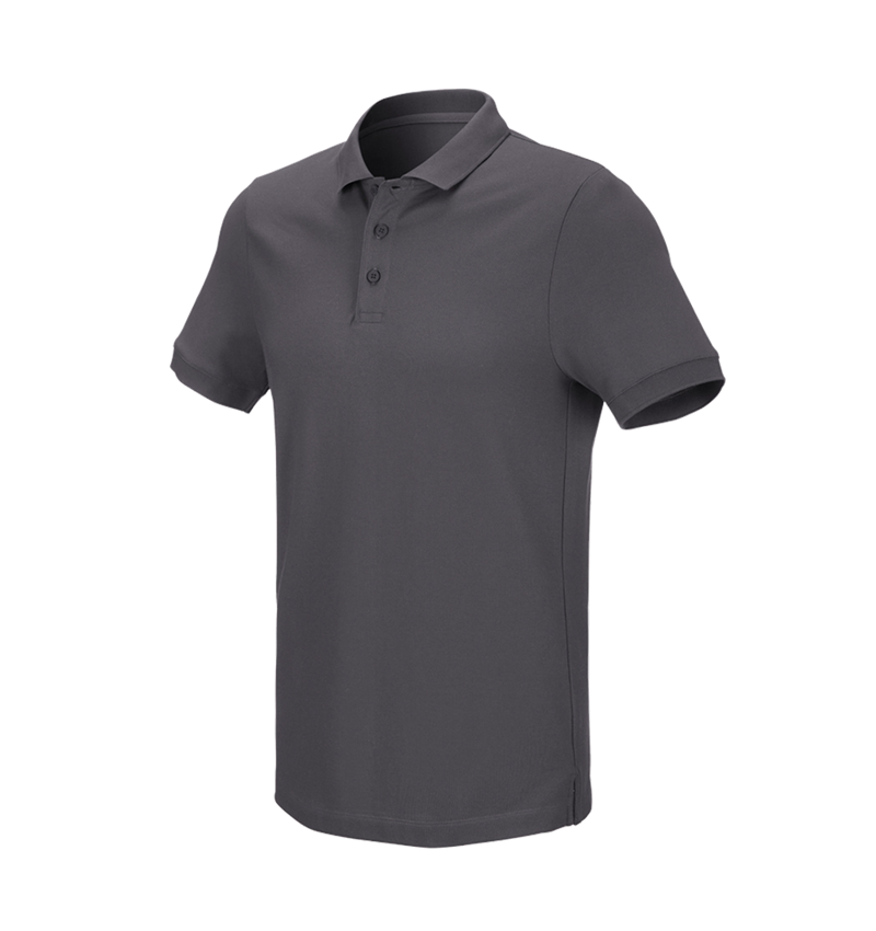 Tričká, pulóvre a košele: Piqué tričko e.s. cotton stretch + antracitová 2