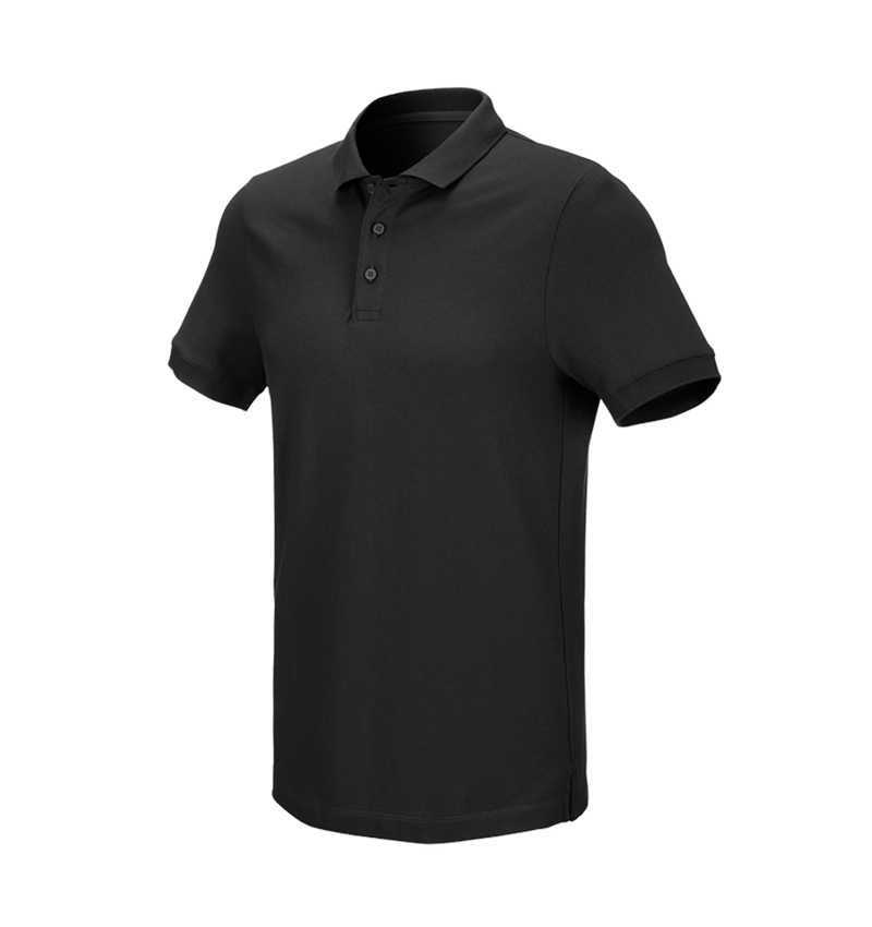 Tričká, pulóvre a košele: Piqué tričko e.s. cotton stretch + čierna 3