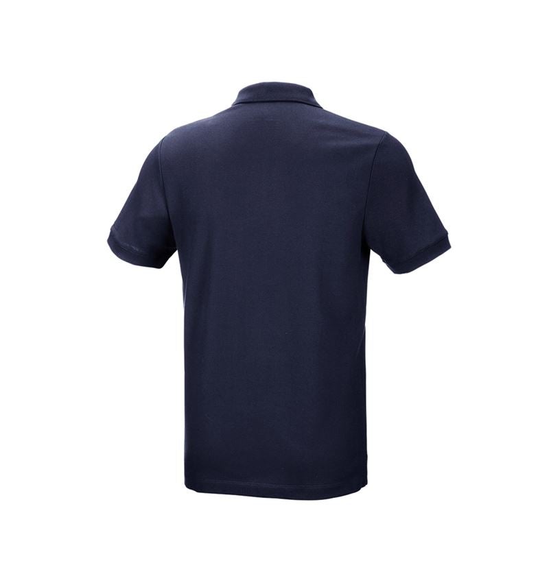 Tričká, pulóvre a košele: Piqué tričko e.s. cotton stretch + tmavomodrá 3