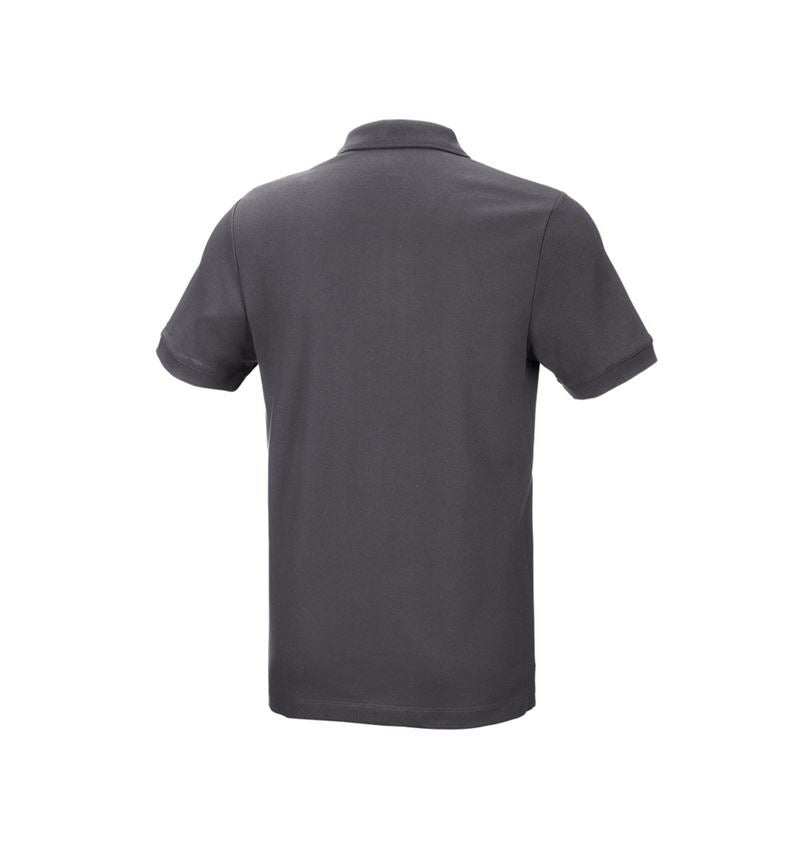 Tričká, pulóvre a košele: Piqué tričko e.s. cotton stretch + antracitová 3