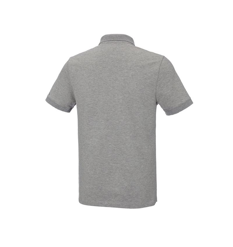 Tričká, pulóvre a košele: Piqué tričko e.s. cotton stretch + sivá melírovaná 3