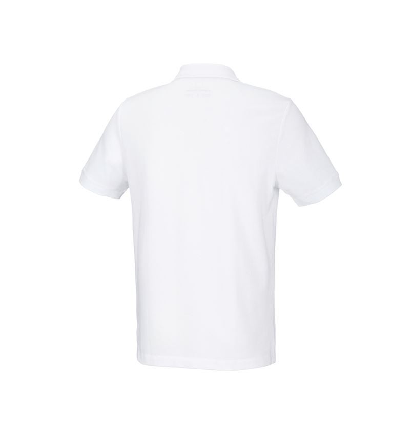 Tričká, pulóvre a košele: Piqué tričko e.s. cotton stretch + biela 4